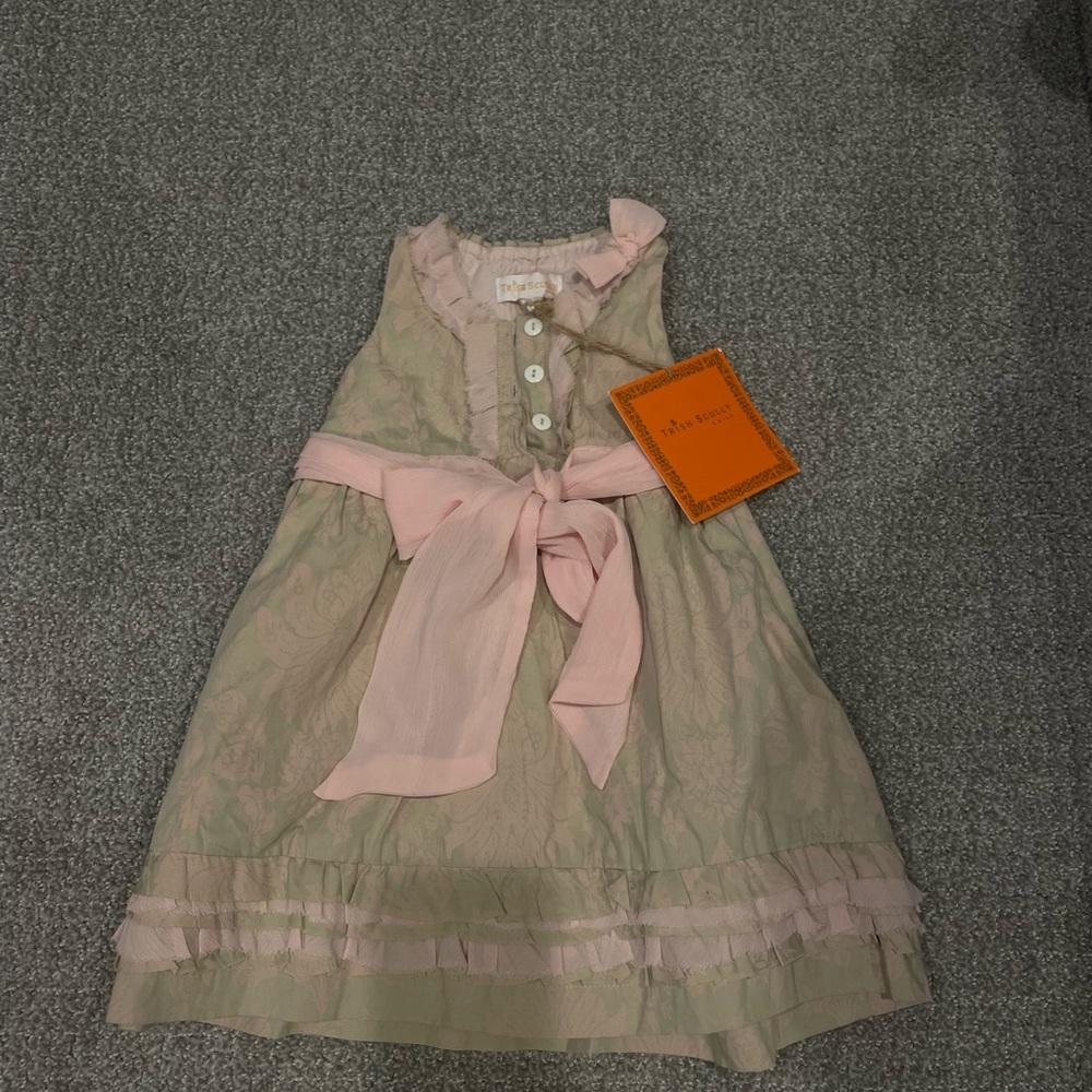 Trish Scully child “Botton Front Dress” | 3T